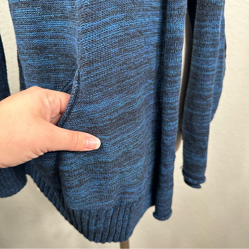 Aritzia Wilfred Flaubert Blue Silk Cashmere Open Cardigan - Picture 5 of 11
